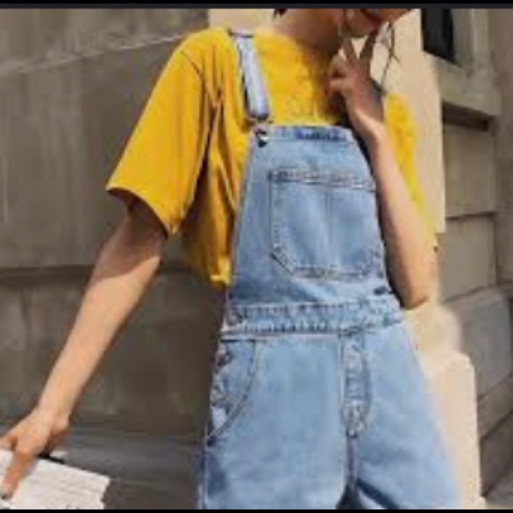 Overall Shorts